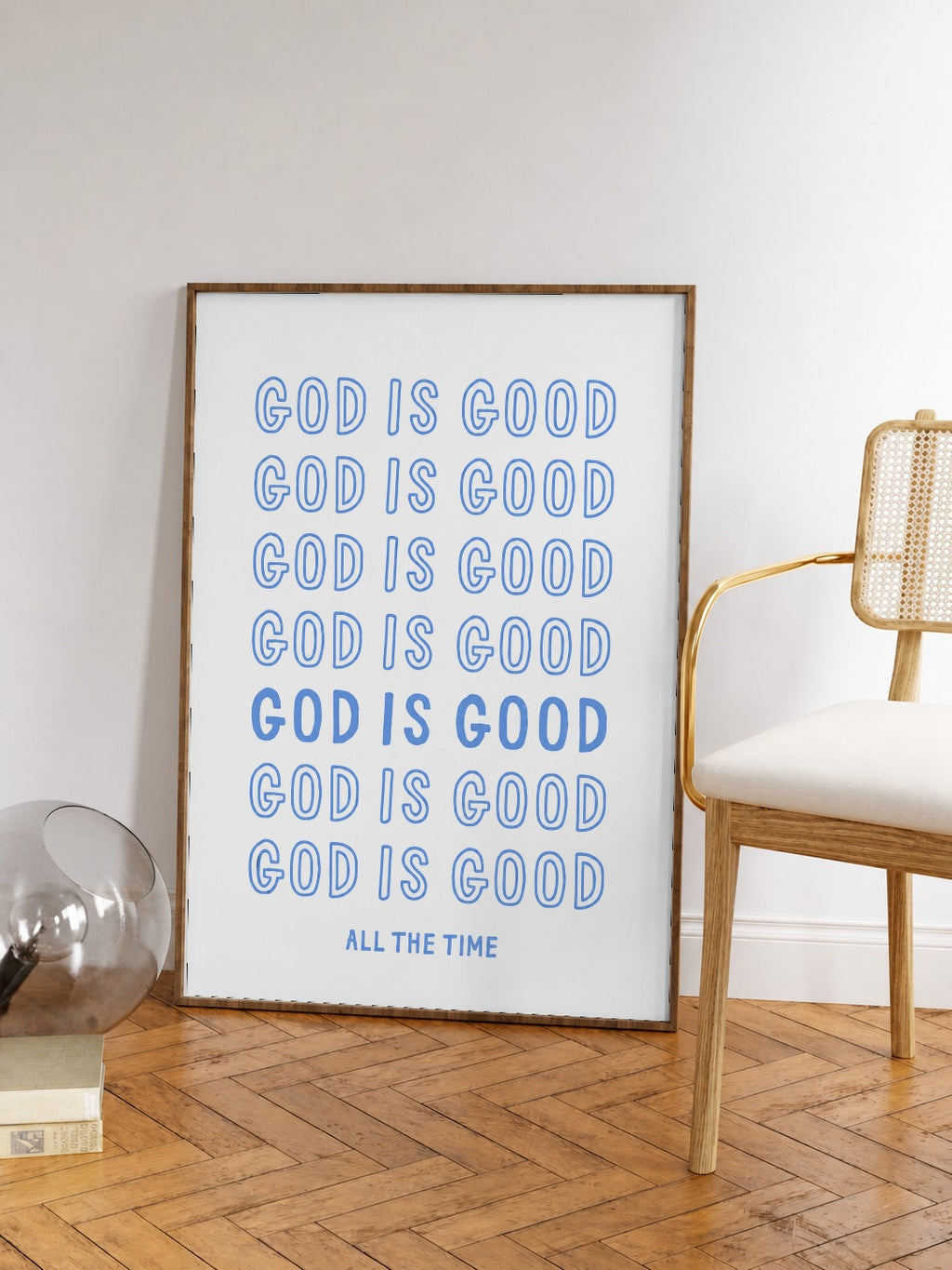 God is Good Blue