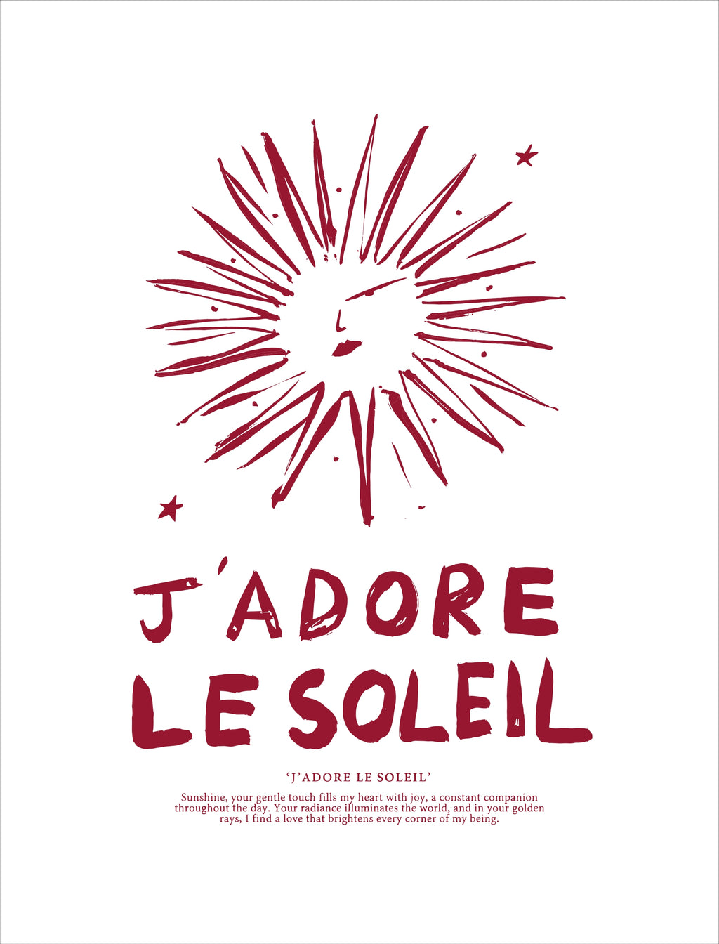 J’adore le Soleil