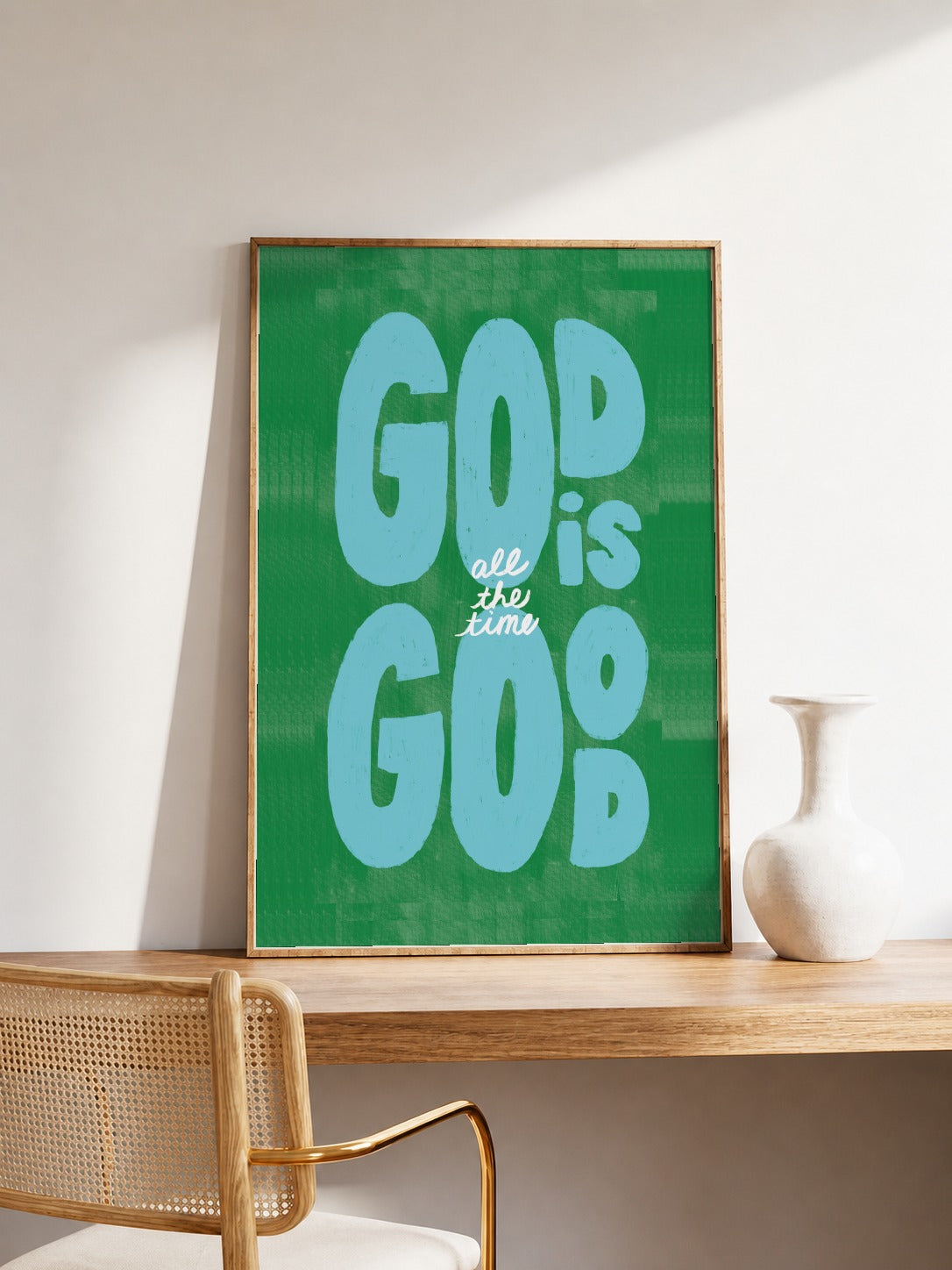 God is Good Green