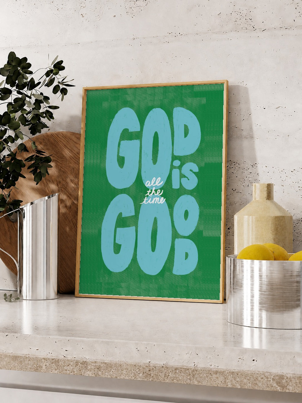 God is Good Green