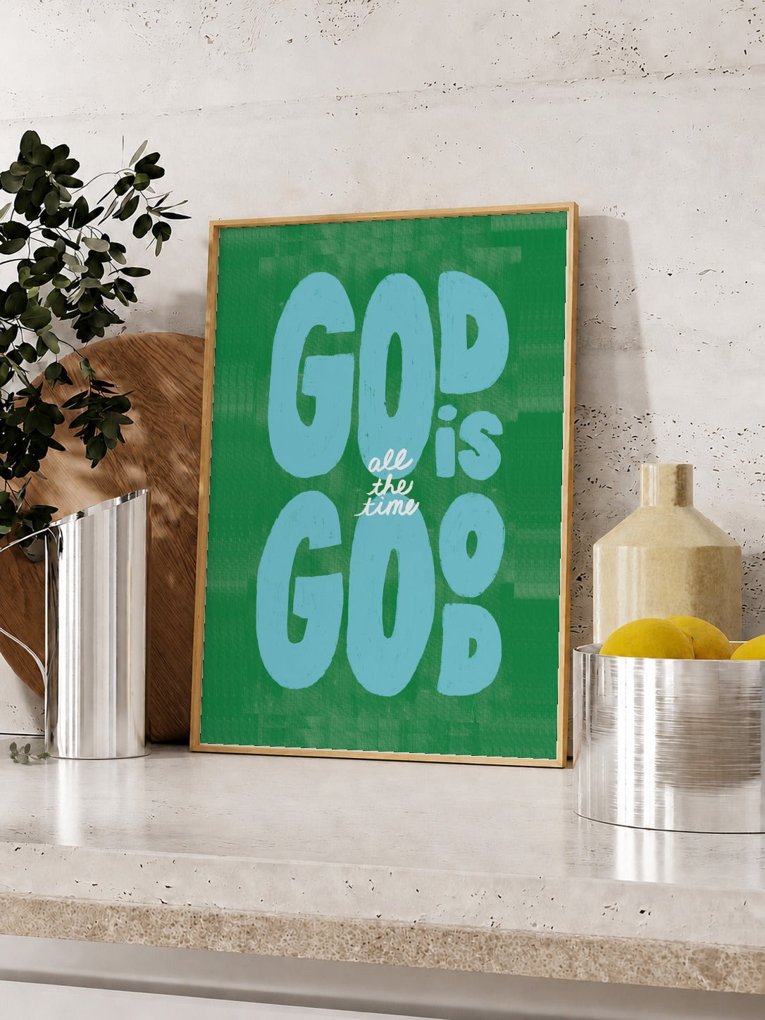 God is Good Green