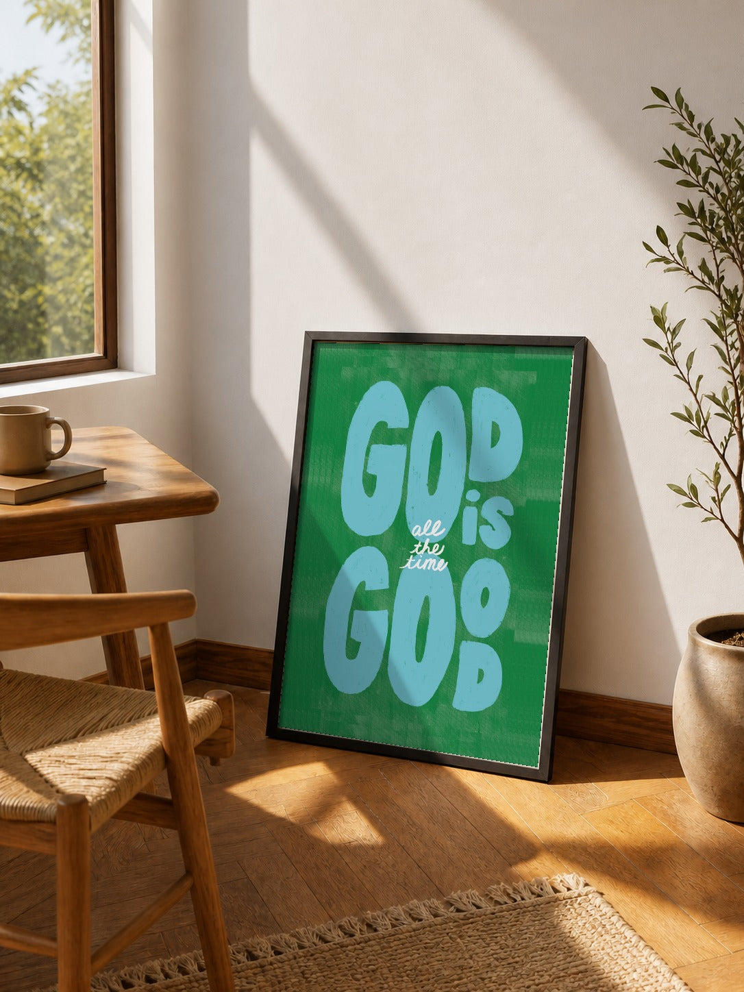 God is Good Green