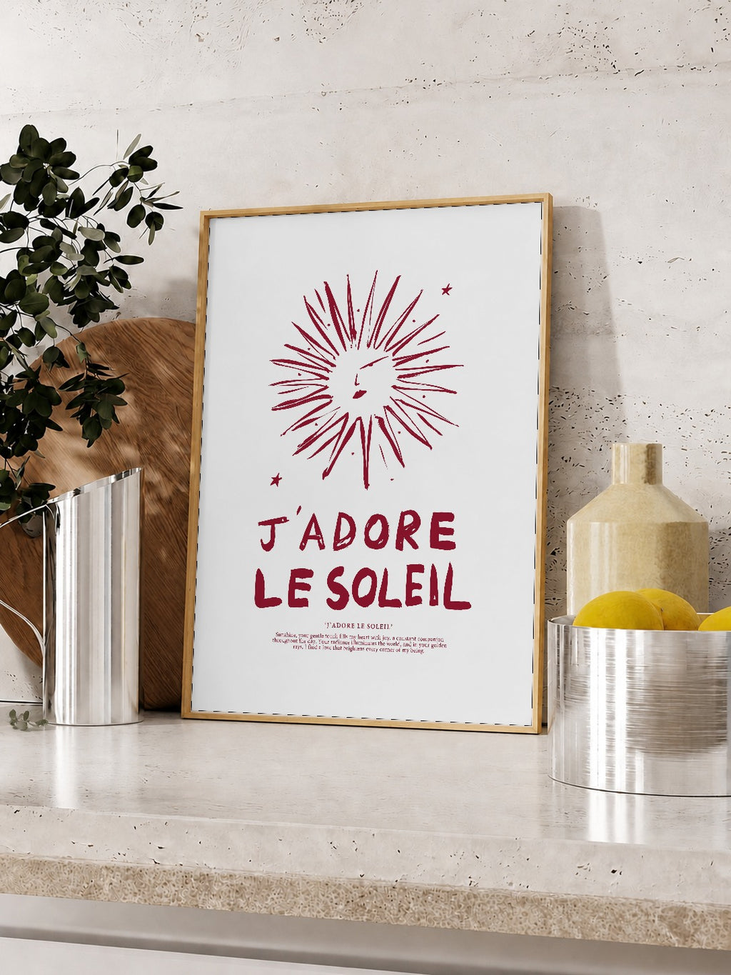 J’adore le Soleil